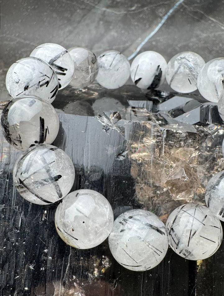 картинка Кварц Турмалиновый Шар 13-16 мм от магазина Одежда+