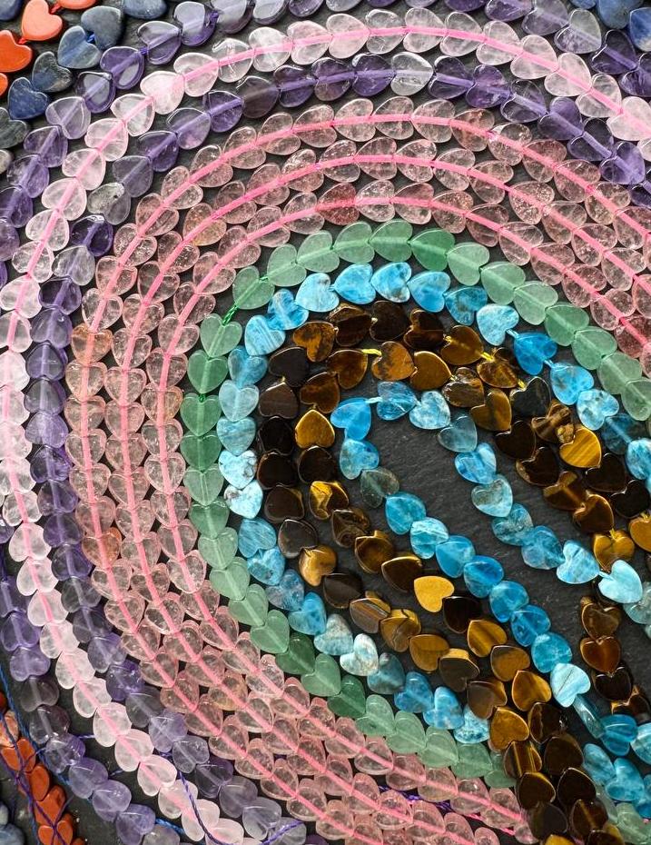 картинка Апатит Сердечки 6 мм Набор из 4 шт. от магазина Одежда+