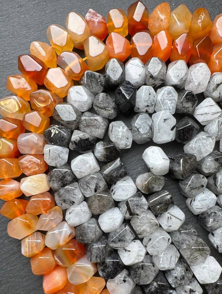 картинка Сердолик Многогранная Рондель 10-11 мм от магазина Одежда+